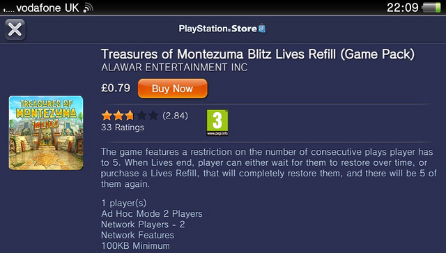 free Montezuma Blitz!