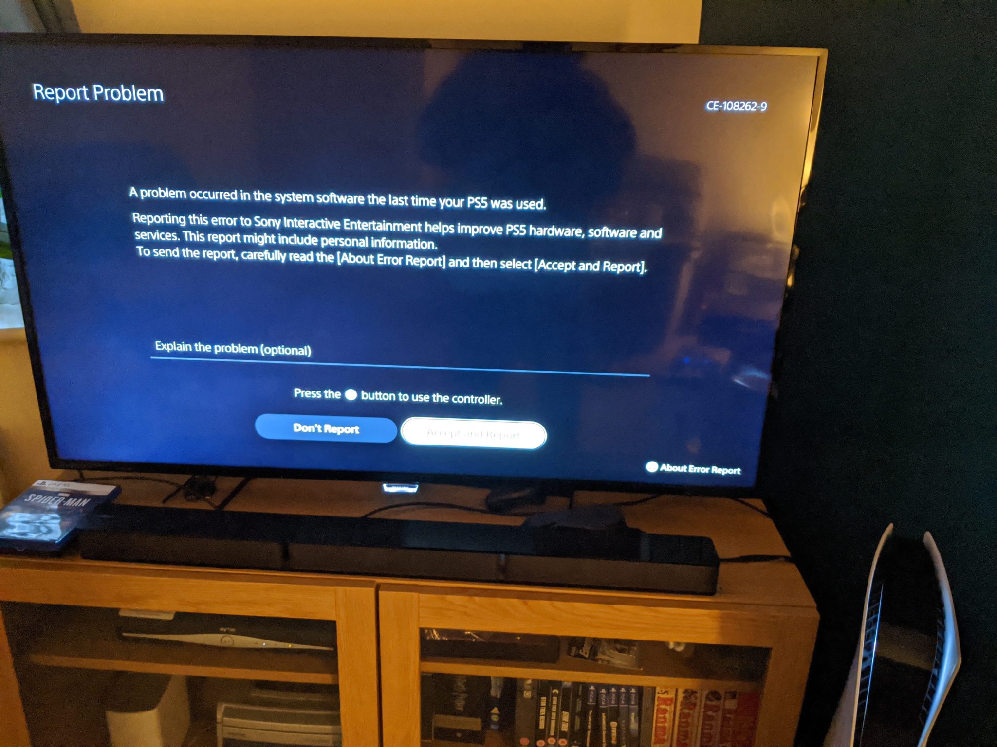 What is PS5 Error CE-108262-9? - XTREME PS