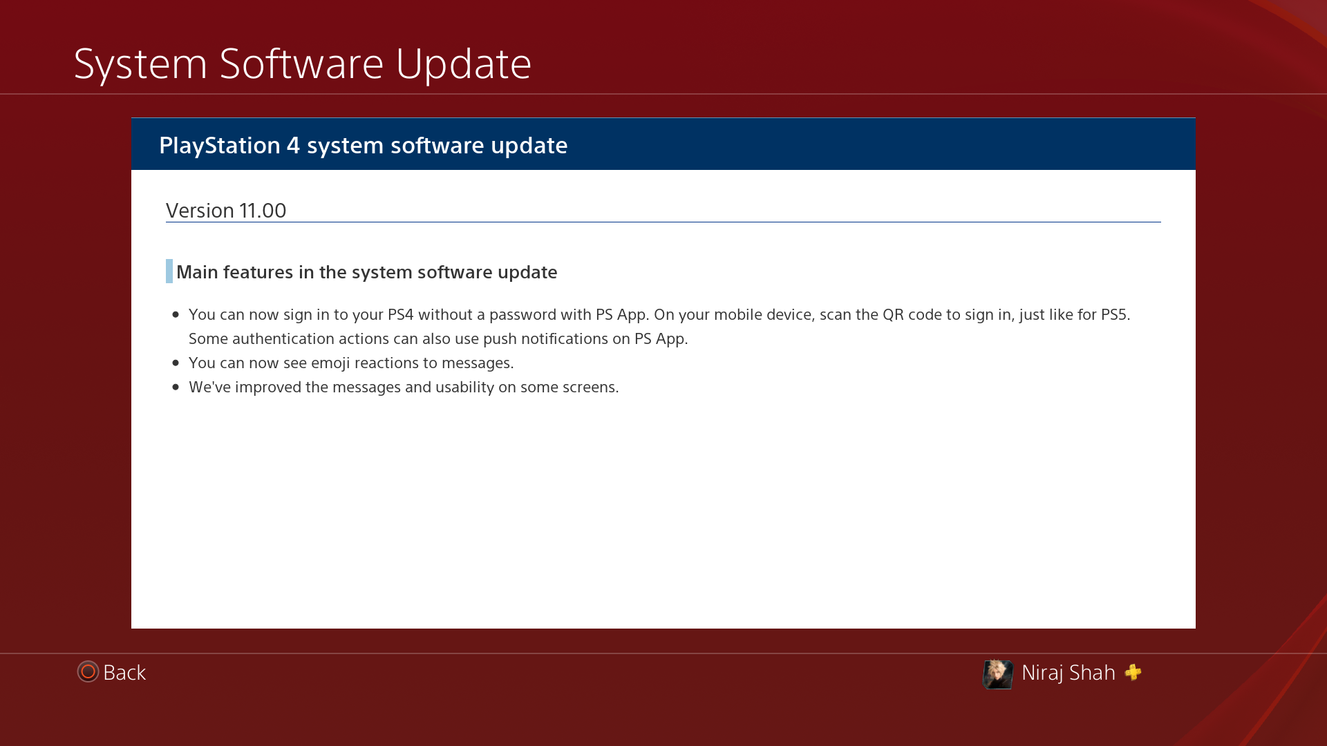 Stealth PS4 Firmware Update 11.00 Is Adding New Features